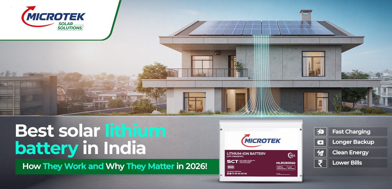 Best solar lithium battery in India | How They Work and Why They Matter in 2026