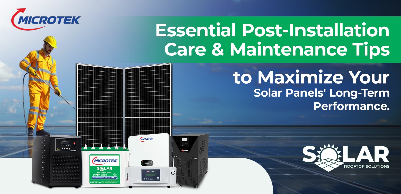 Maintenance Tips to Maximize Your Solar Panels' Long-Term Performance.