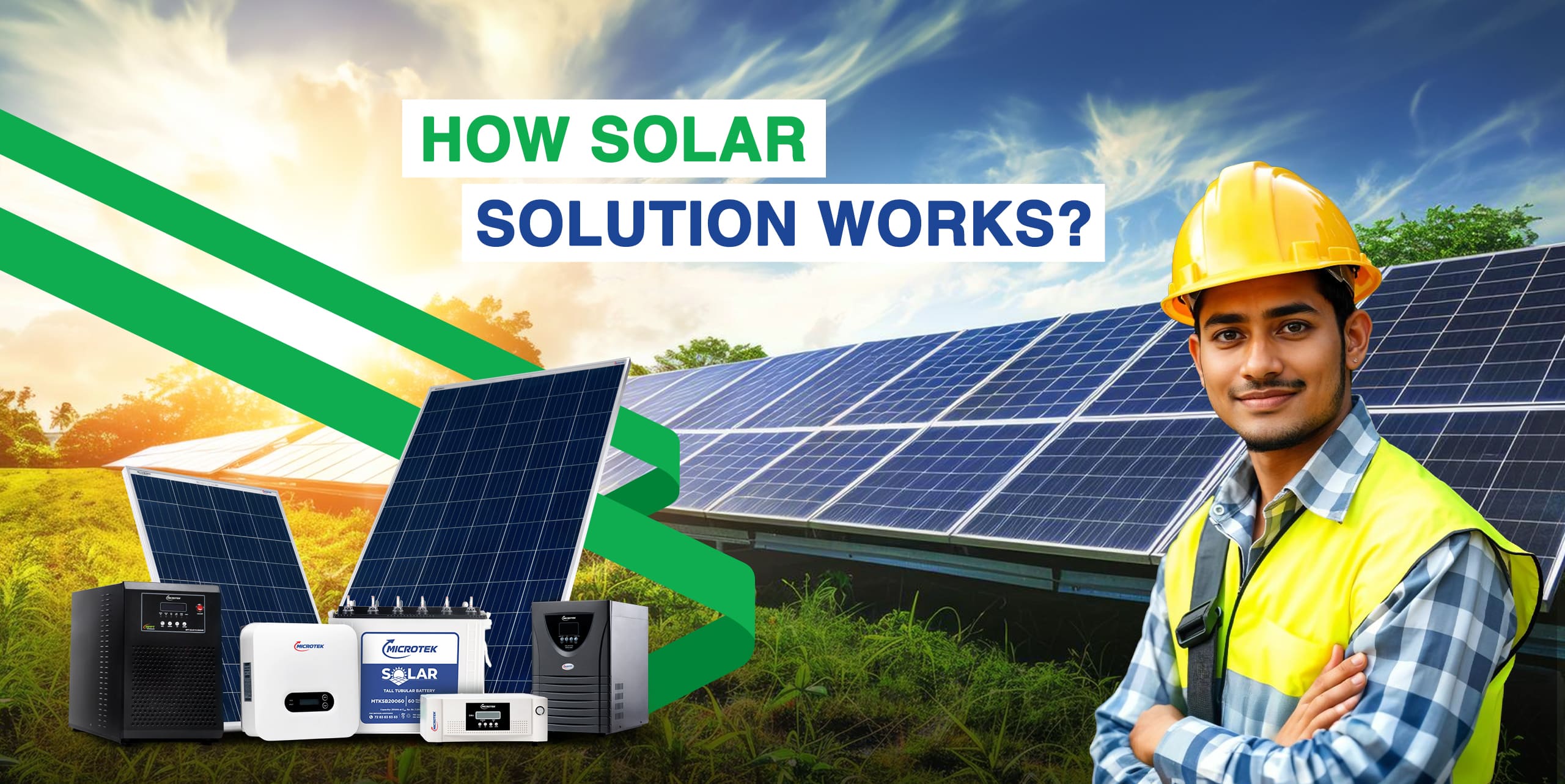 How Solar Solutions Work: A Guide by Microtek 