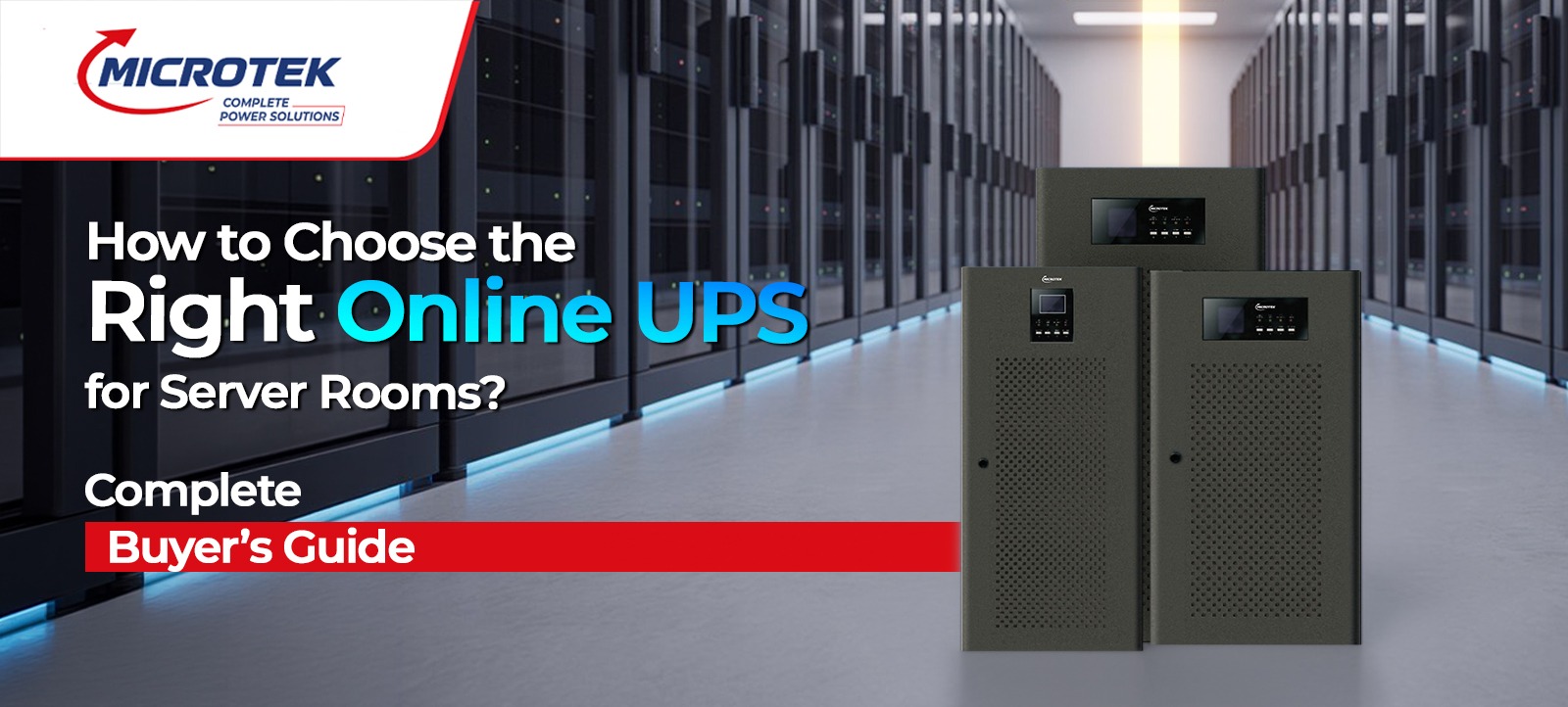 How to Choose the Right Online UPS for Server Rooms (Complete Buyer’s Guide)
