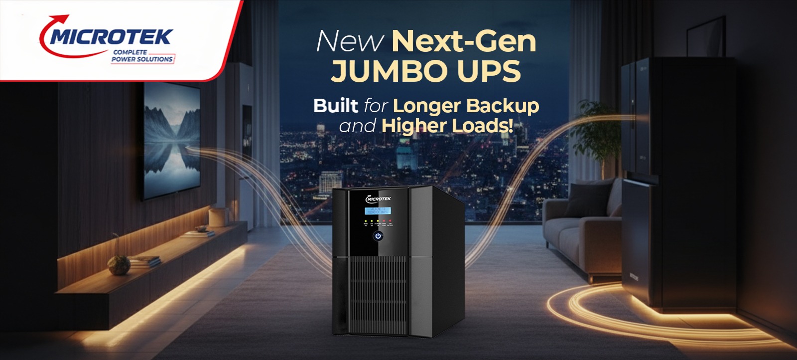 New Next-Gen JUMBO UPS Built for Longer Backup & Higher Loads!