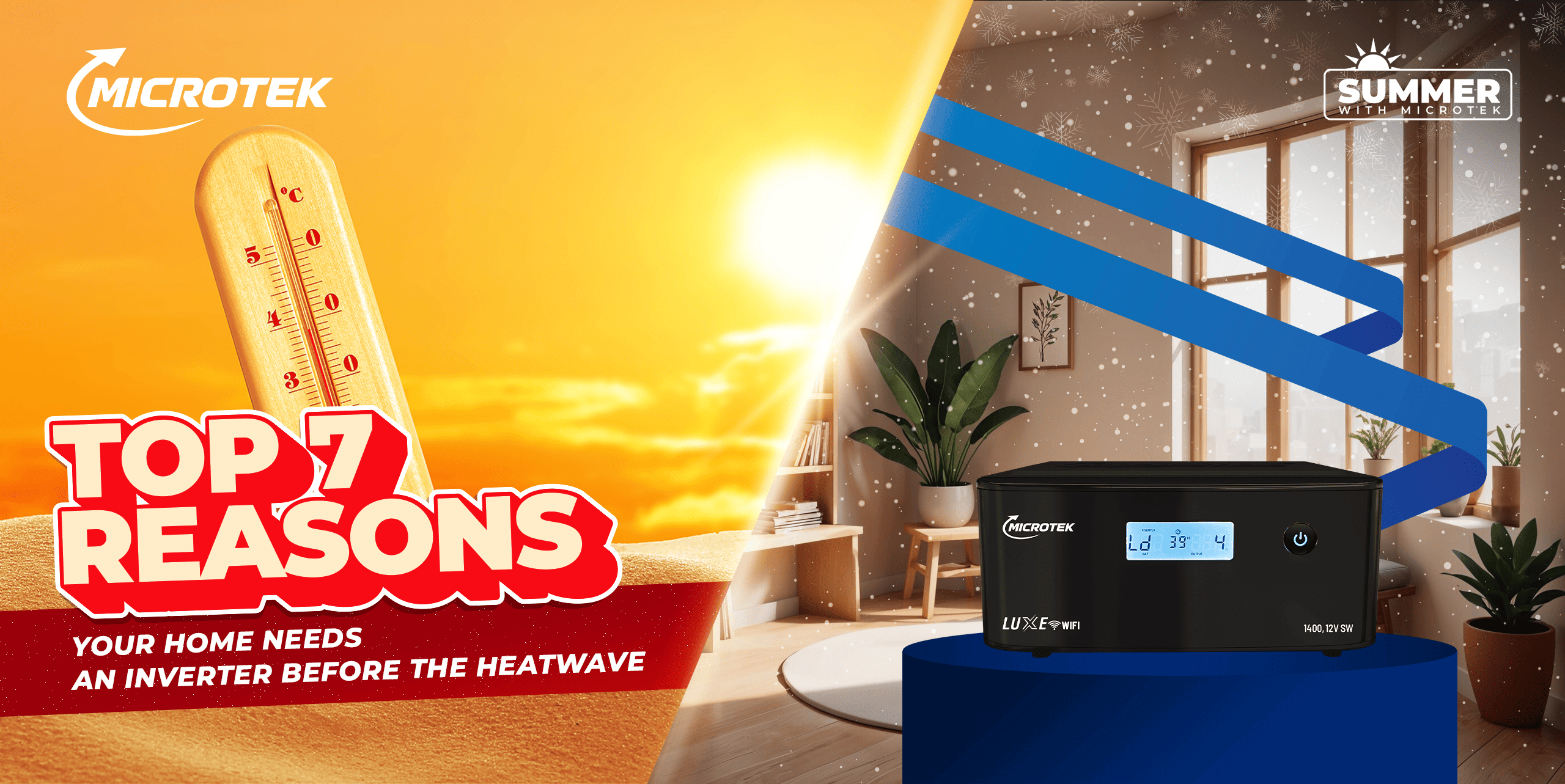 Top 7 Reasons Your Home Needs an Inverter Before the Next Heatwave