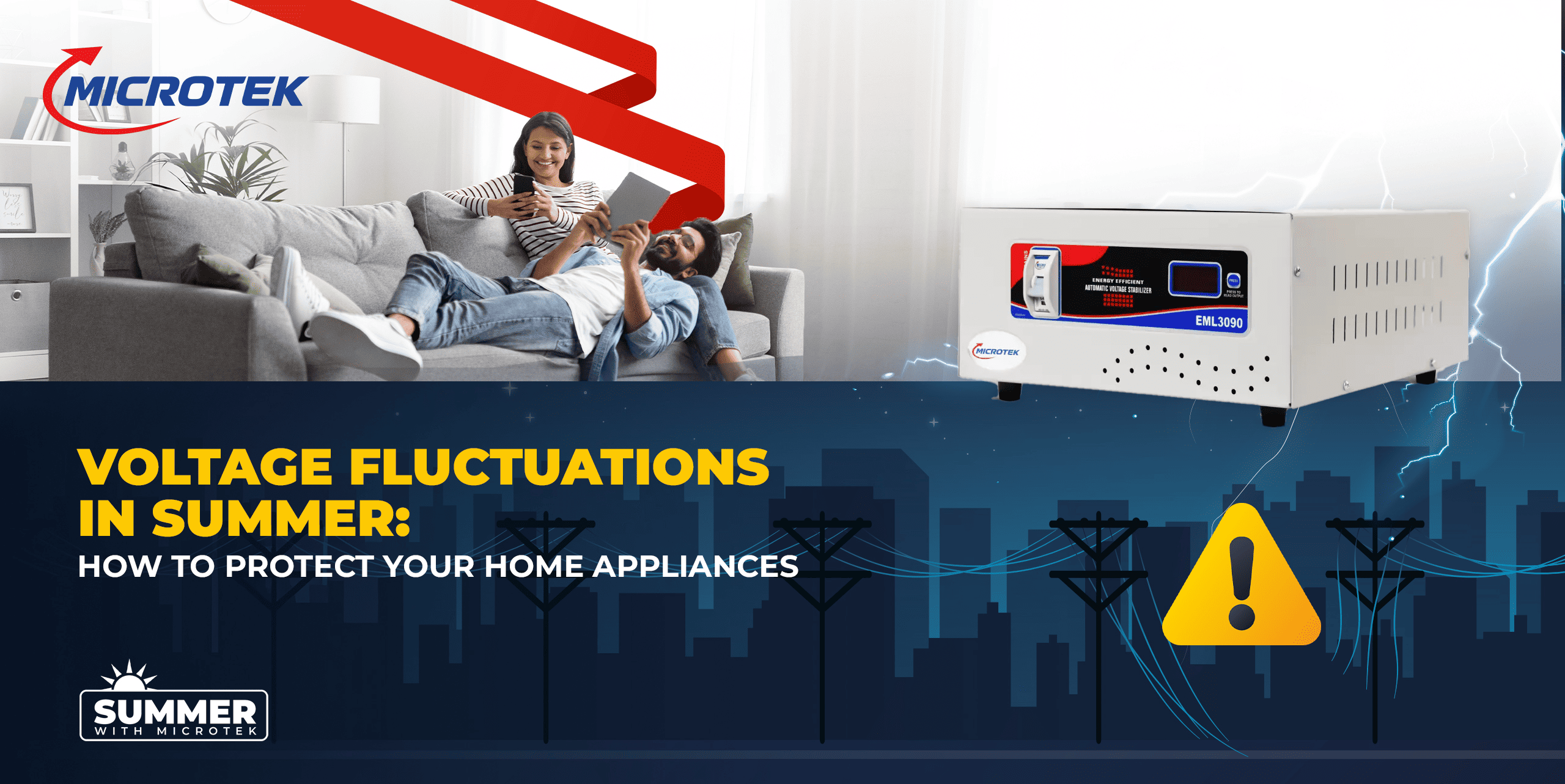 Voltage Fluctuations in Summer: How to Protect Your Home Appliances