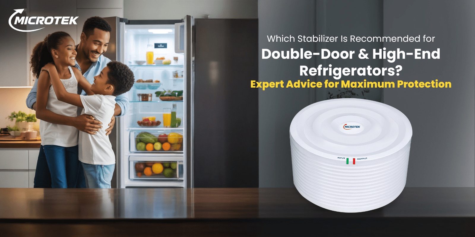 Which Stabilizer Is Recommended for Double-Door and High-End Refrigerators