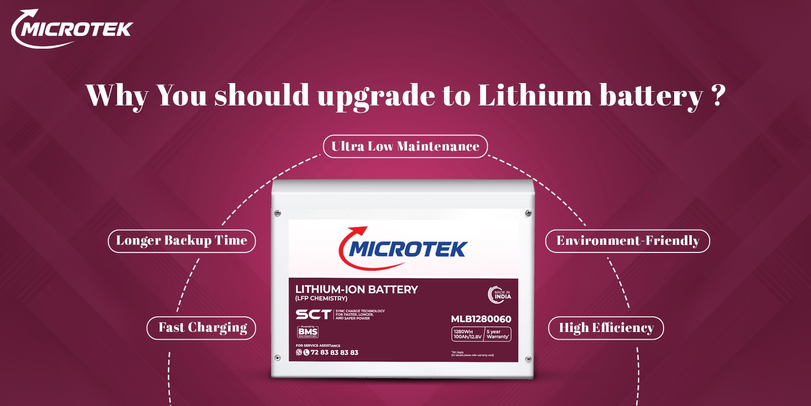 Why should you upgrade to a Lithium battery?