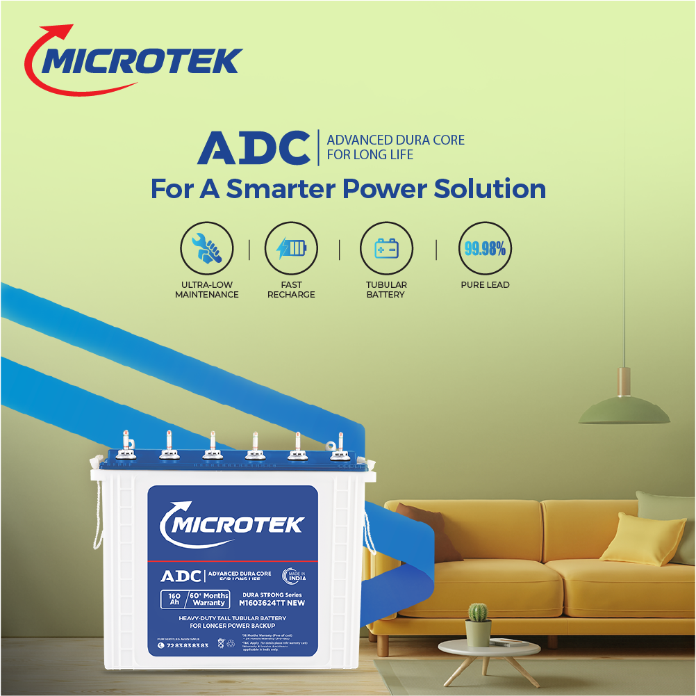 ENERGY SAVER UPS 1825 24V Pure Sine Wave (1625VA), with M1603624TT 160AH/12V) | Inverter with Battery Combo