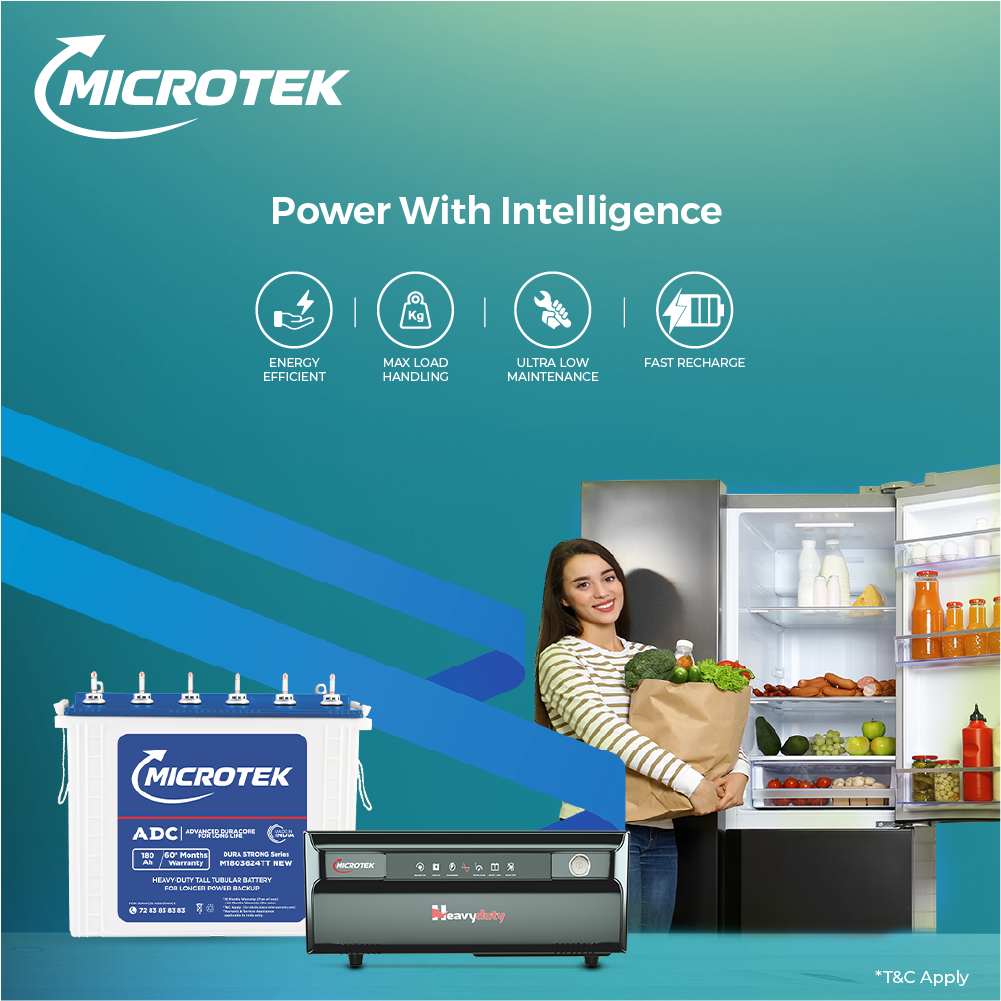 HEAVY DUTY UPS 1750-vTURBO 12V Pure Sine Wave (1500VA), with M1803624TT 180AH/12V) | Inverter with Battery Combo