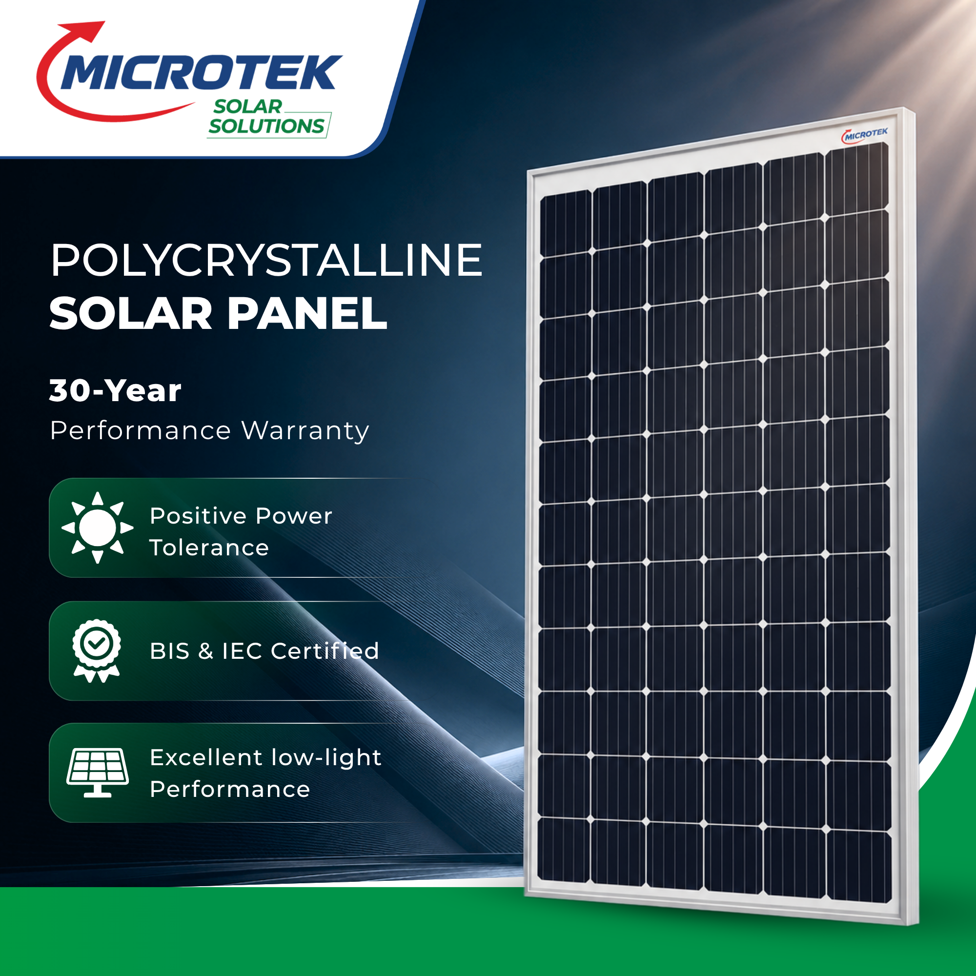 SOLAR PV MODULE 50W 12V