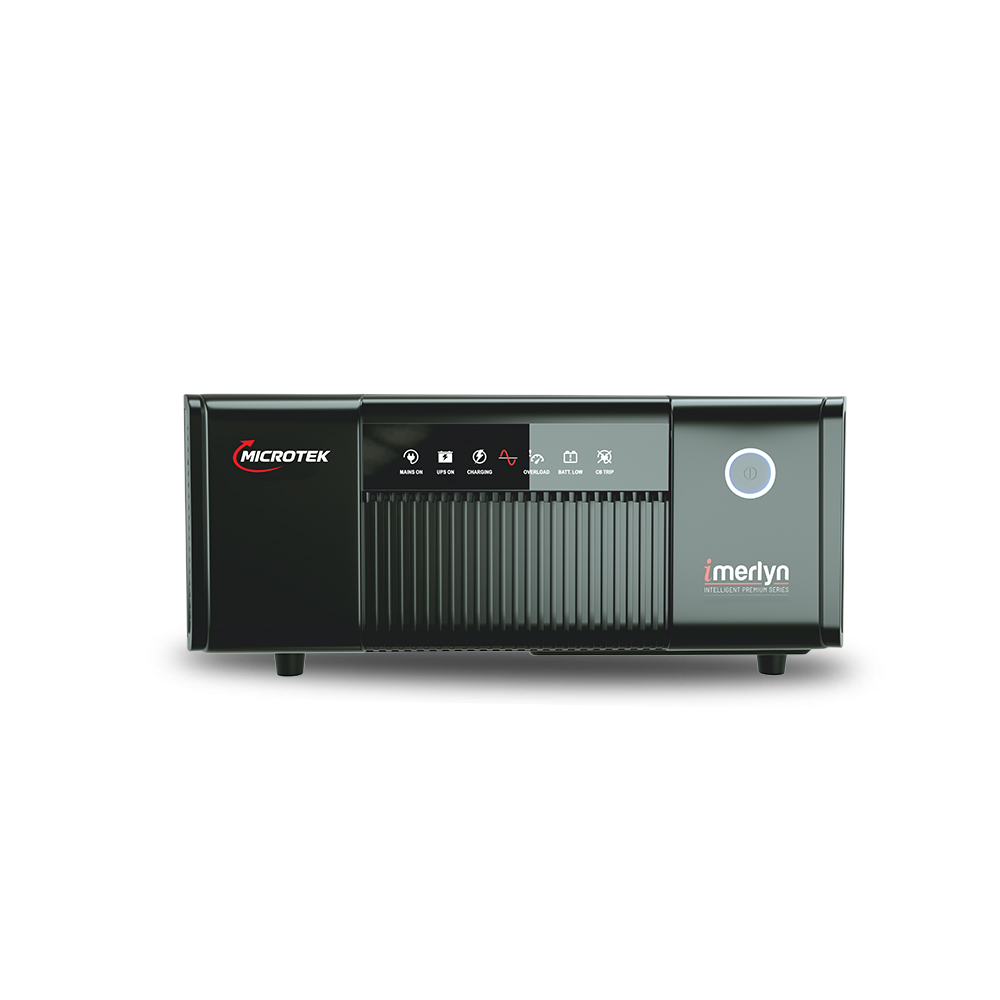 Microtek iMERLYN UPS 1050 (12V) | Pure Sine Wave Inverter | 900VA/725W UPS for Home