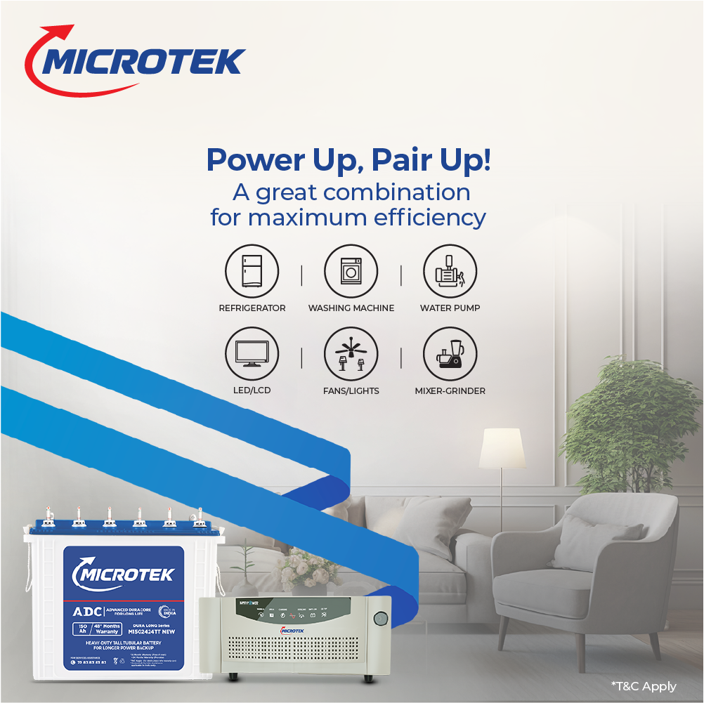 SUPER POWER UPS 900 12V Pure Sign Wave (800VA), with M1502424JT 150AH/12V Inverter & Battery Combo