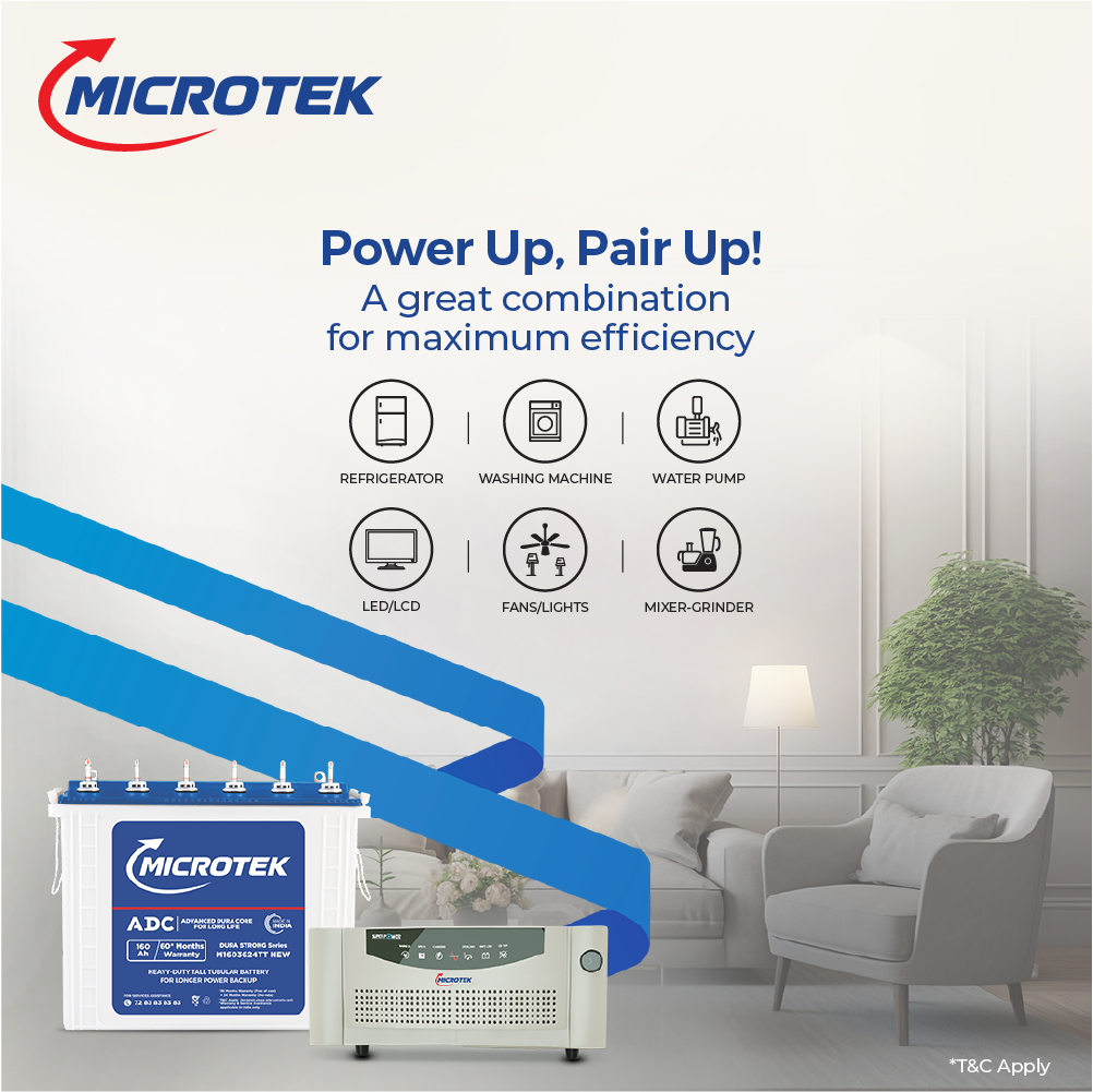 SUPER POWER UPS 900 12V Pure Sign Wave (800VA), with M1603624TT 160AH/12V Inverter & Battery Combo