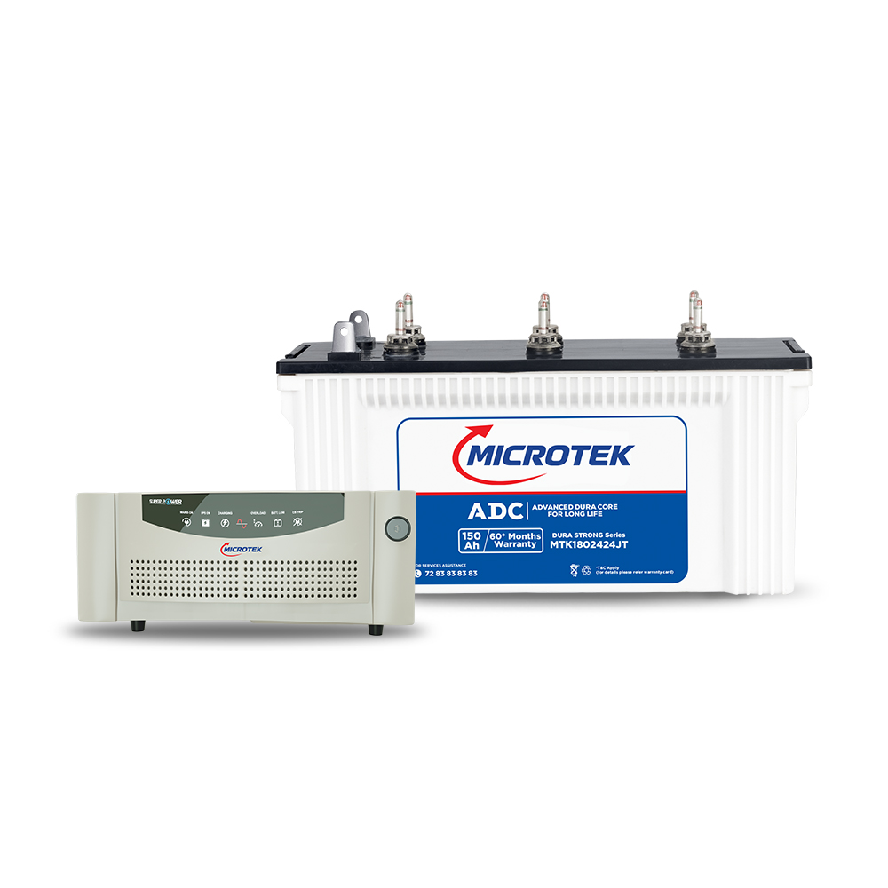 Best Inverter and Battery Combo for Home Microtek