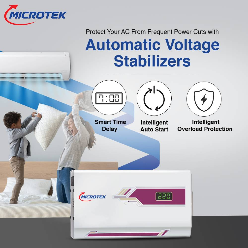 1.5 TON AC STABILIZER PEARL MCU 4150+