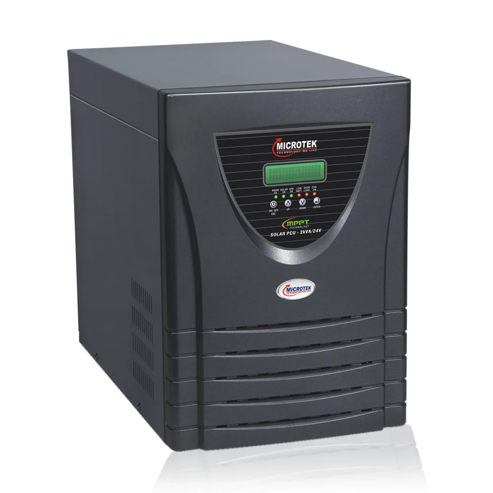 MPPT Solar PCU 2KW / 24V | 2000VA / 1600W Solar Power Conditioning Unit | 90A Solar Charging