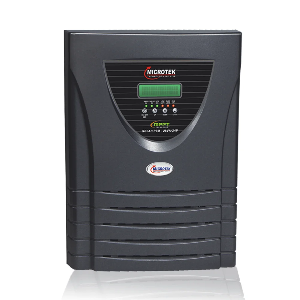 MPPT Solar PCU 2KW / 24V | 2000VA / 1600W Solar Power Conditioning Unit | 90A Solar Charging