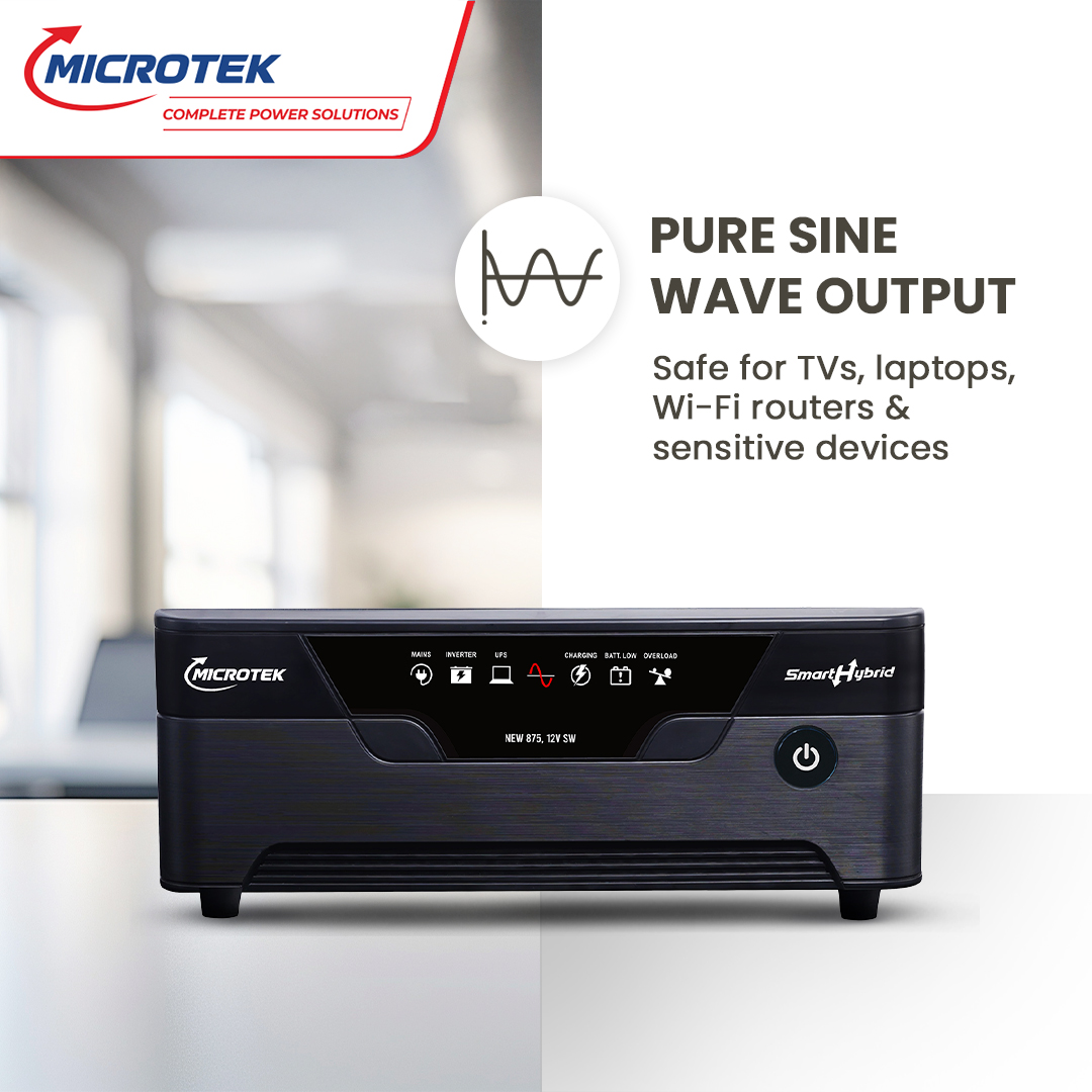 SMART HYBRID UPS 1875 24V Pure Sine Wave 1650VA