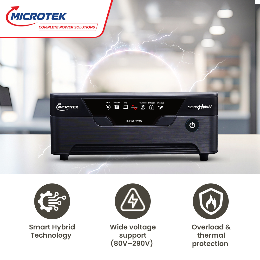 SMART HYBRID UPS 1875 24V Pure Sine Wave 1650VA