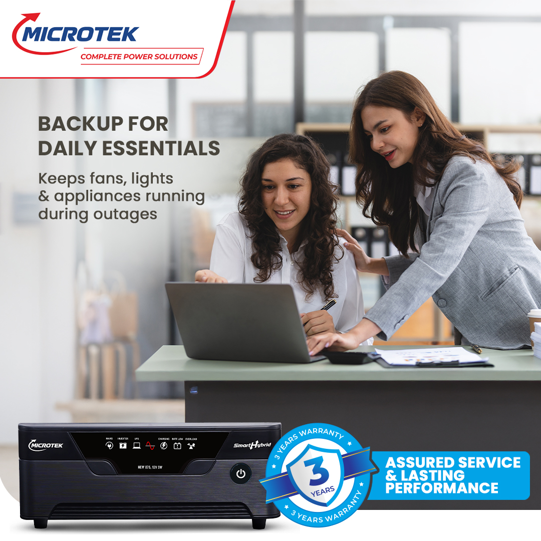 SMART HYBRID UPS 1875 24V Pure Sine Wave 1650VA