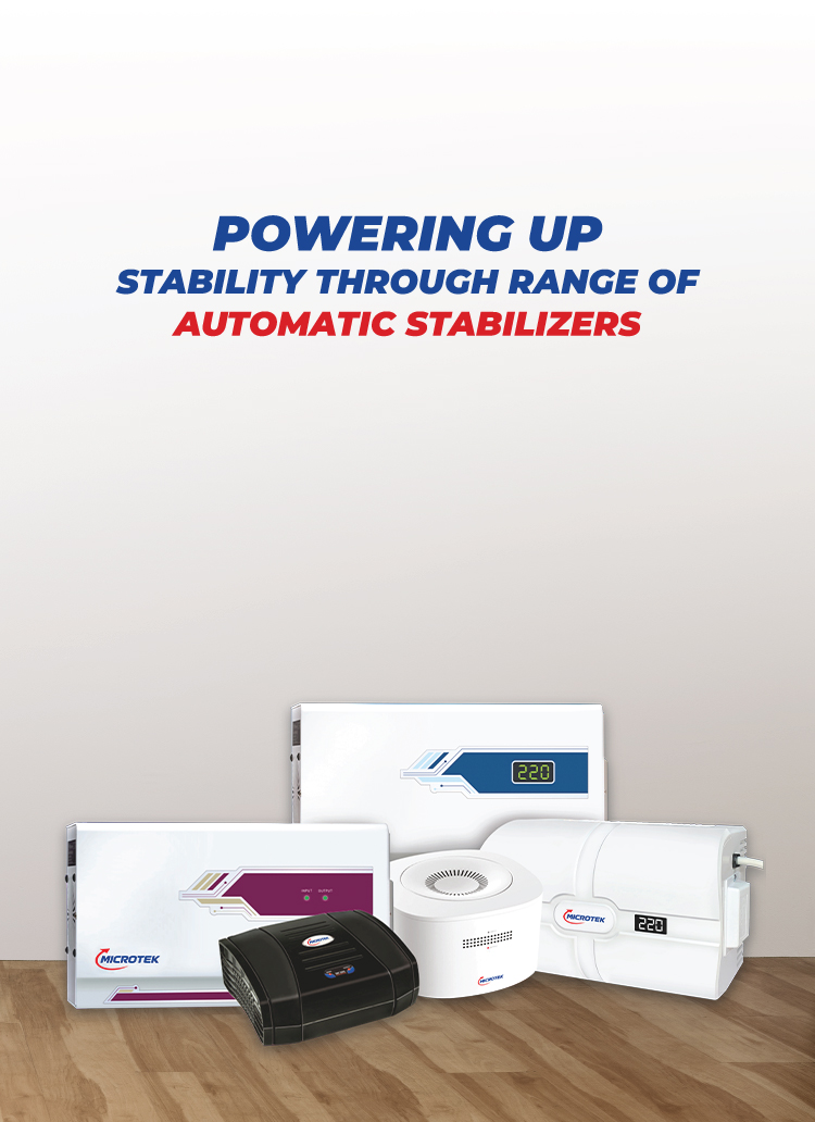 VOLTAGE STABILIZERS
