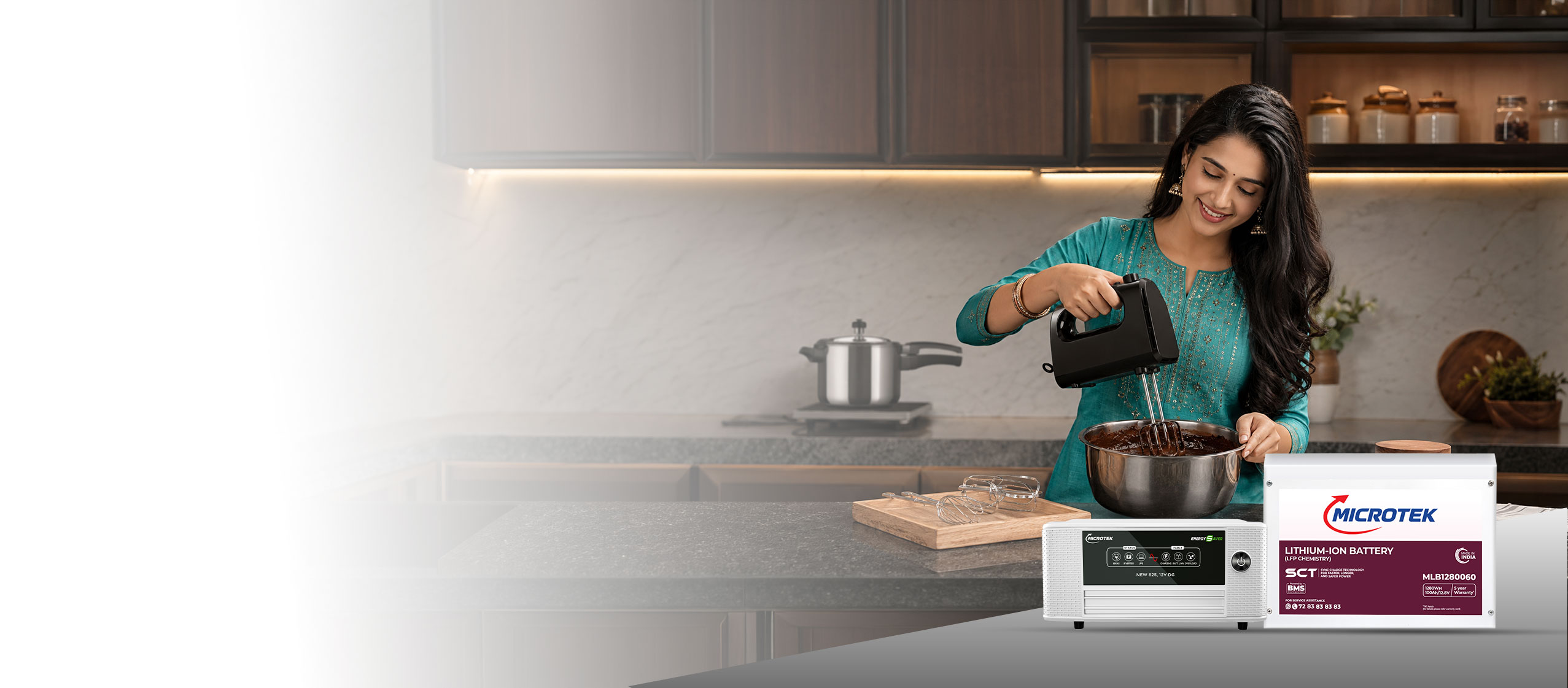 Energy Saver with Lithium battery